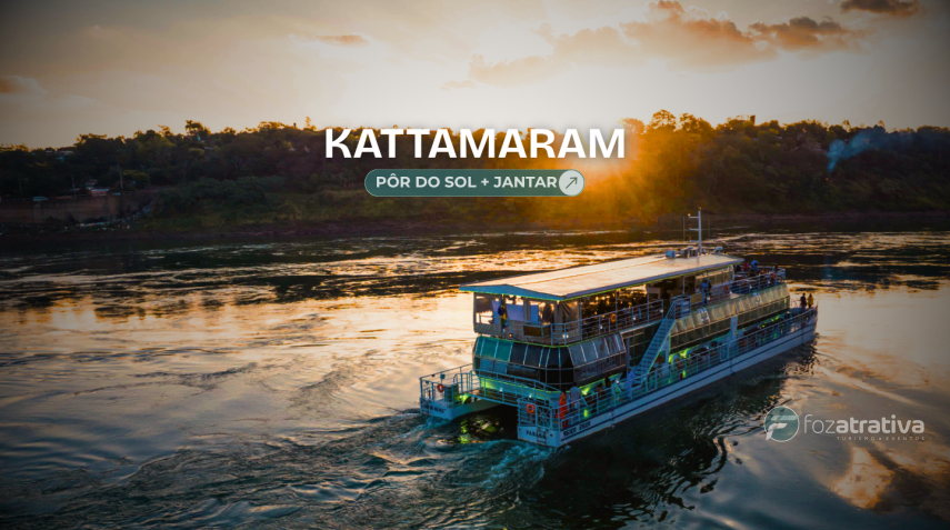 Ingresso Kattamaram &ndash; P&ocirc;r do Sol com Jantar